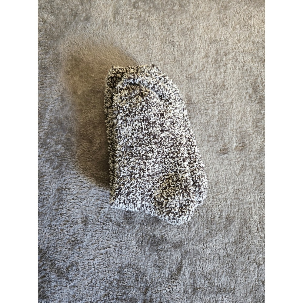 Stance Fuzzy Knit Socks Unisex OS Brown White Good Marled Cozy Loungewear